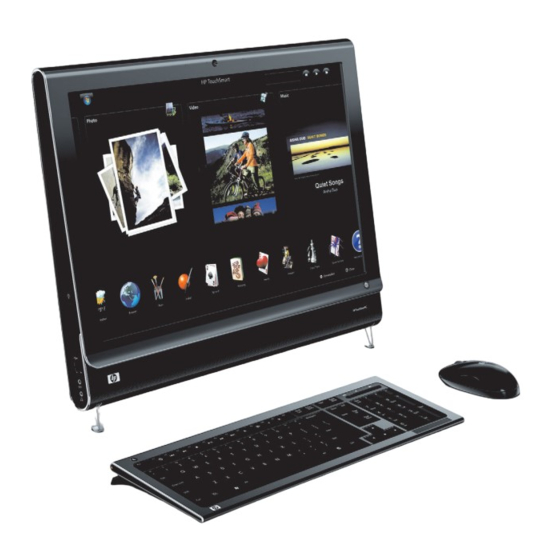 HP TouchSmart Manuel D'utilisation