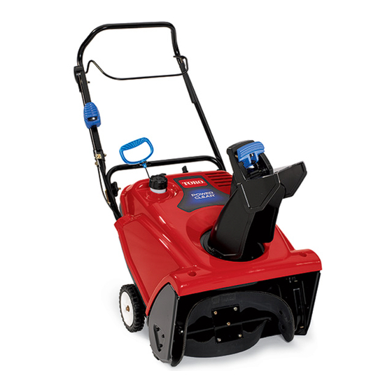 Toro Quick Clear CCR Manuel De L'utilisateur