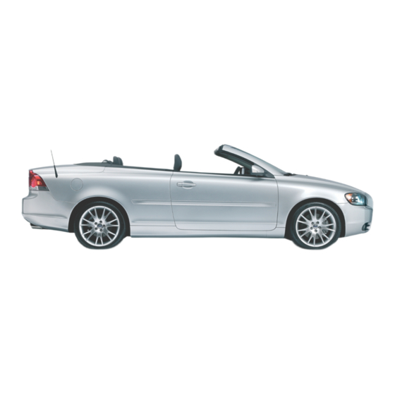 Volvo C70 2005 Conduite Et Entretien