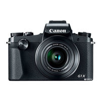 Canon Powershot G1 X Mark II Guide D'utilisation