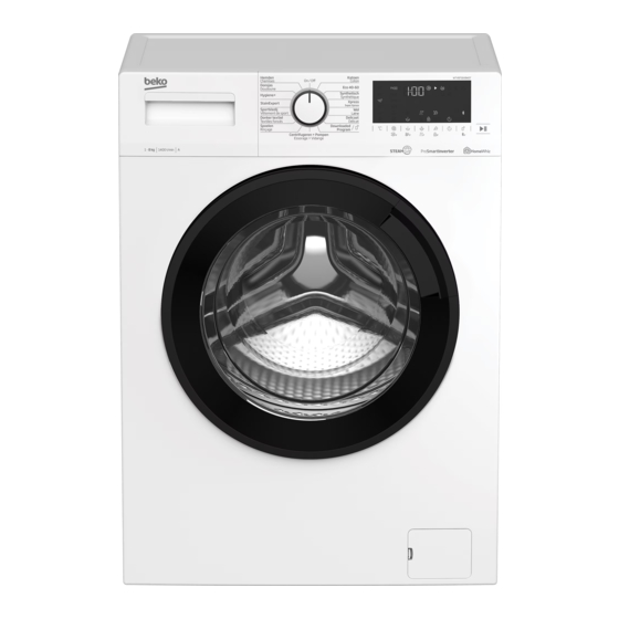 Beko WTV8716XBWST Manuel D'utilisation