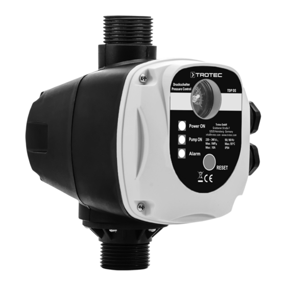 Trotec TDP DS Manuel D'utilisation