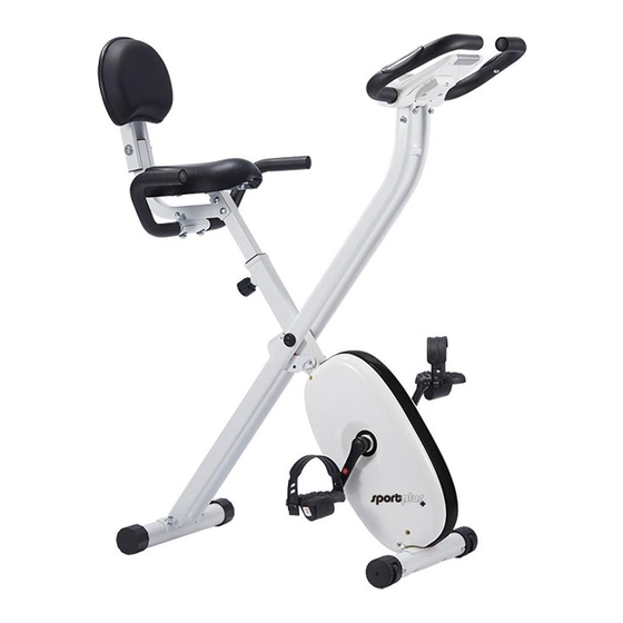 Sportplus ERGO X-BIKE Instructions D'utilisation