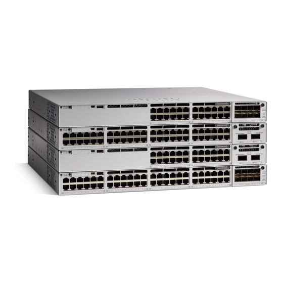 Cisco Catalyst 9300 Serie Fiche Technique