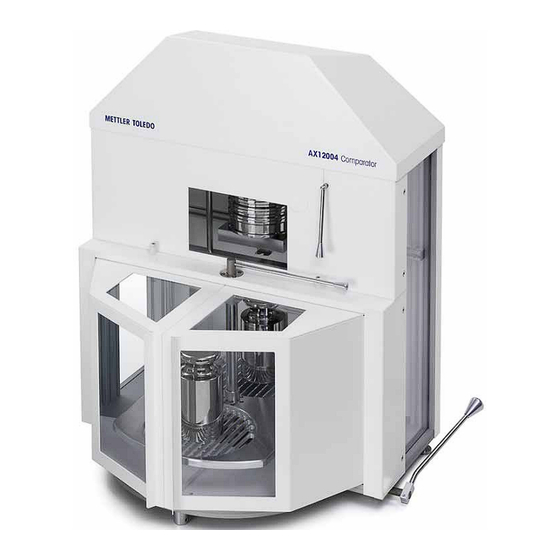 Mettler Toledo AX12004 Mode D'emploi