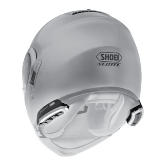 SHOEI Cardo SHO-1 Guide D'utilisation