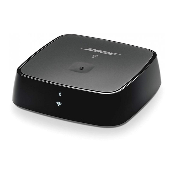 Bose SOUNDTOUCH Notice D'utilisation