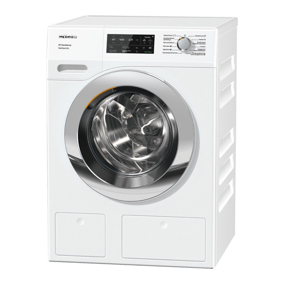 Miele WEI 775 WPS Excellence Mode D'emploi