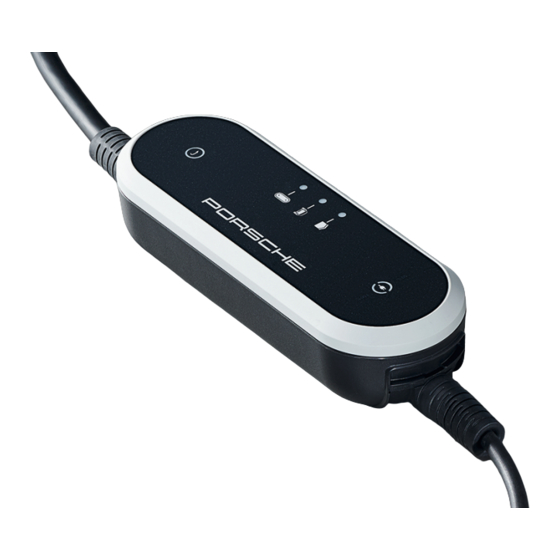 Porsche Mobile Charger Plus Mode D'emploi