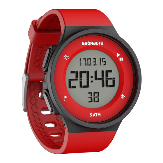 GEONAUTE W 500 S Swip Mode D'emploi
