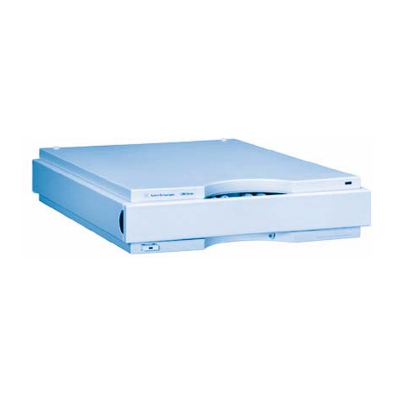 Agilent Technologies 1200 Serie Manuel D'utilisation