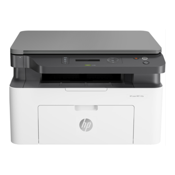 HP Laser MFP 130 Serie Guide D'utilisation