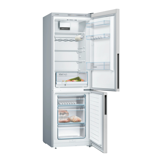 Bosch KGV36VE32S Mode D'emploi