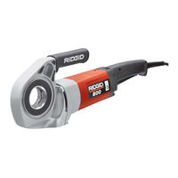 RIDGID 600 Manuel De L'opérateur