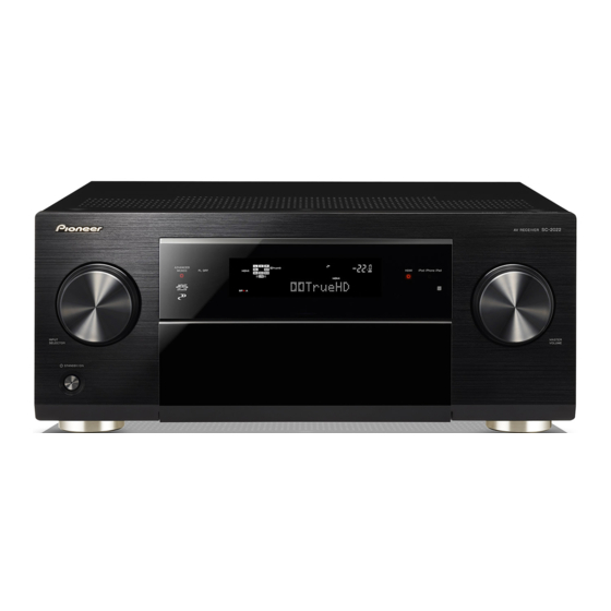 Pioneer SC-2022-K Mode D'emploi