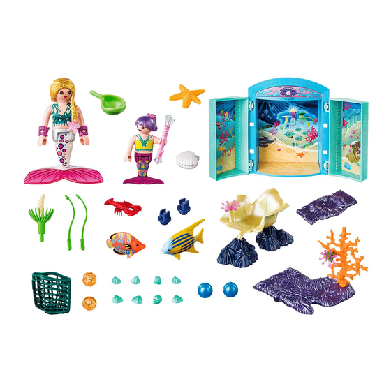 PLAYMOBIL Magic Mermaid Play Box Instructions De Montage