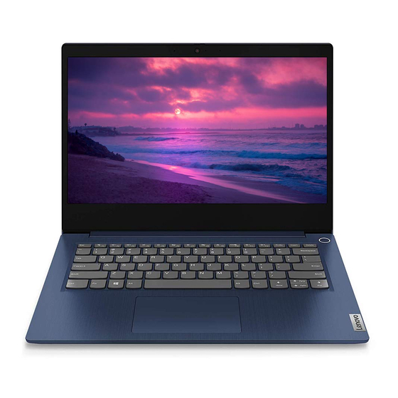 Lenovo IdeaPad Slim 3 Guide De Configuration