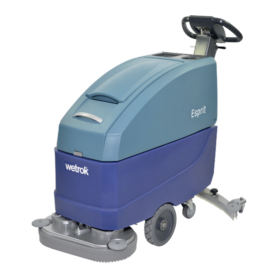 Wetrok Duomatic Esprit Manuel D'installation