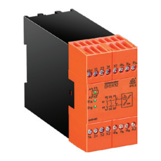 DOLD BH 5932 safemaster Mode D'emploi