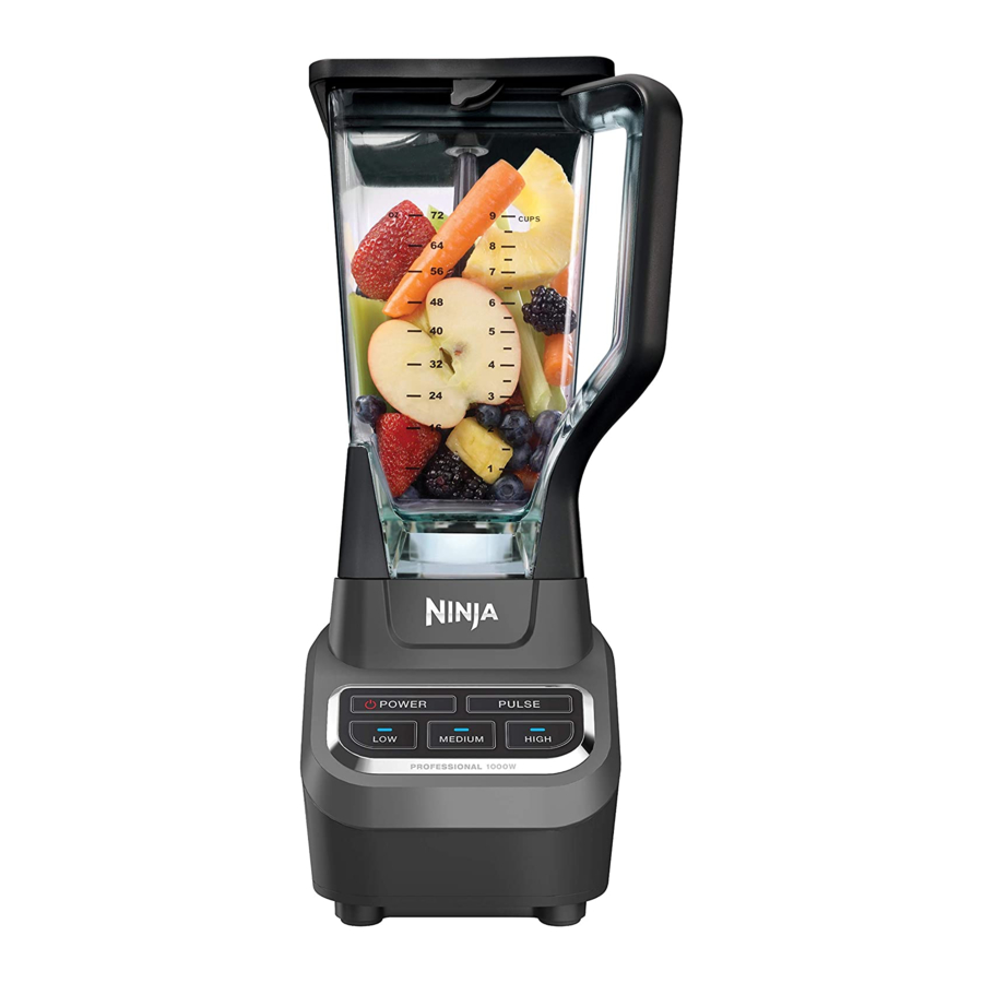 ninja Kitchen BL610C Série Manuels