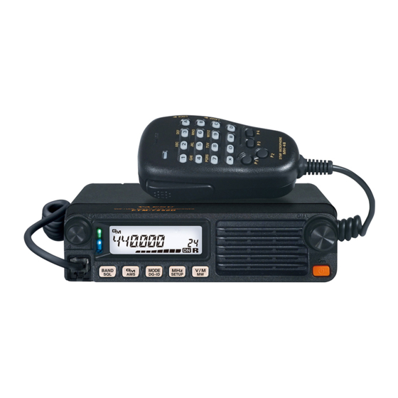 Yaesu FTM-7250DE Mode D'emploi