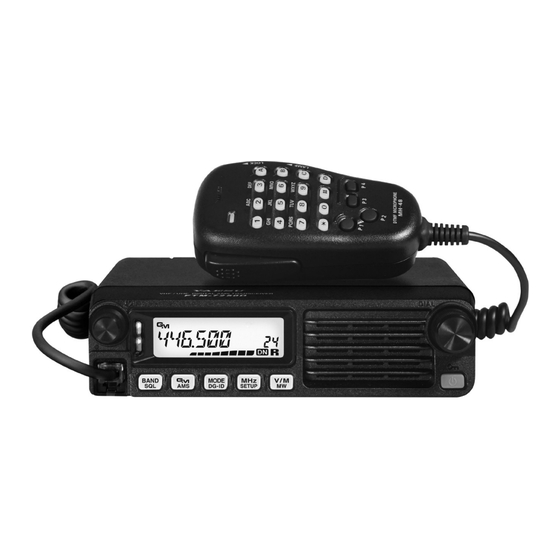 Yaesu FTM-7250DE Manuel Avance