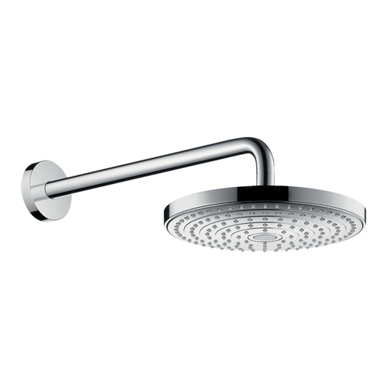 Hansgrohe Raindance Select S 240 2jet 26466 Série Mode D'emploi