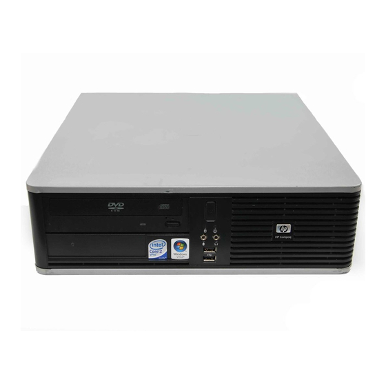 HP Compaq dc7800 Manuel De Référence Du Matériel