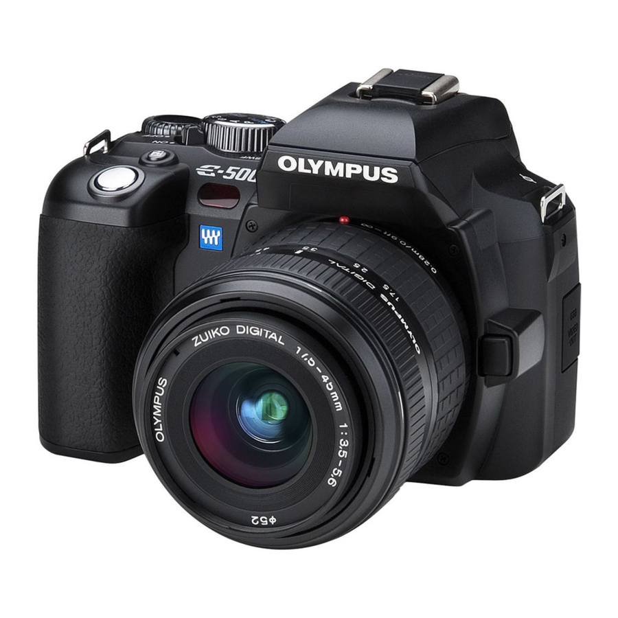 Olympus E-500 Mode D'emploi