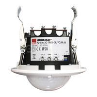 B.e.g. Luxomat PD4-M-3C-TRIO-AP Instructions D'utilisation, De Montage Et De Service
