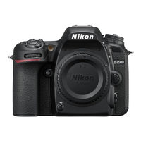 Nikon D7500 Manuel D'utilisation