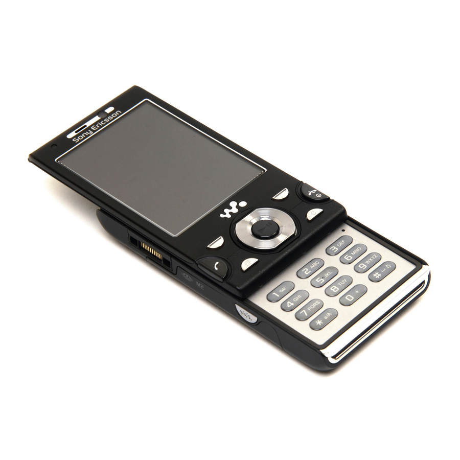 Sony Ericsson W995 Mode D'emploi