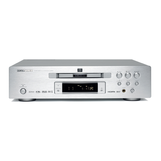 Marantz DV9600 Mode D'emploi