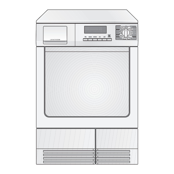 AEG Lavatherm 58805 Notice D'utilisation