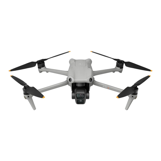 dji AIR 3 RC-N2 Guide D'utilisateur