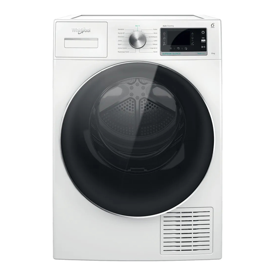 Whirlpool W7XD95WRFR Guide Rapide