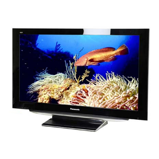 Panasonic VIERA TH-46PZ86FV Mode D'emploi