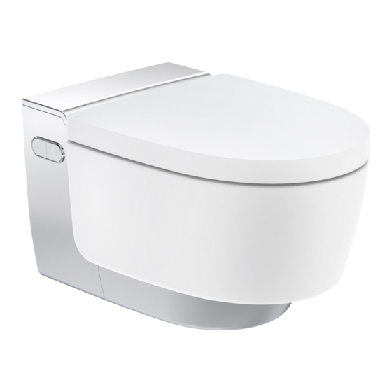 Geberit AquaClean Maïra Comfort Notice