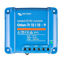 Victron Energy Orion-Tr 12/12-9 Guide Rapide