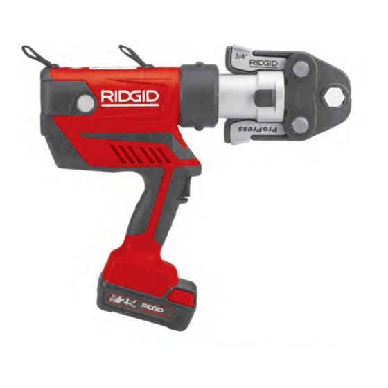 RIDGID RP 350 Manuels