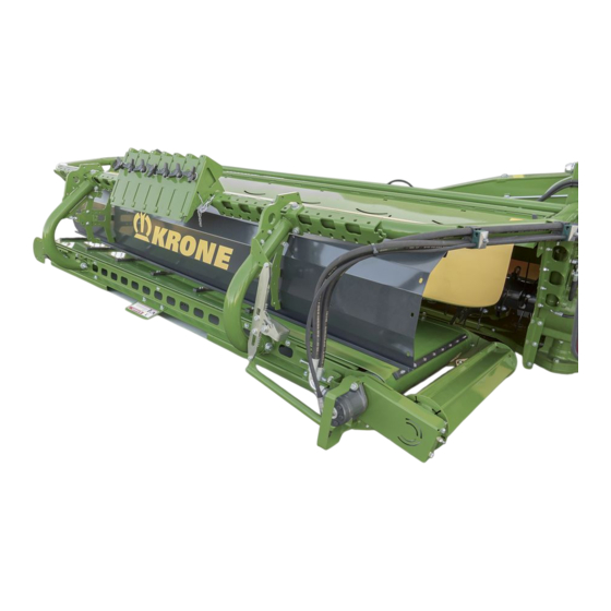 Krone EasyCut B 1000 Notice D'utilisation Originale