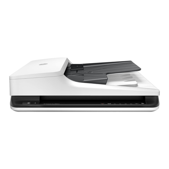 HP ScanJet Pro 2500 f1 Guide De L'utilisateur