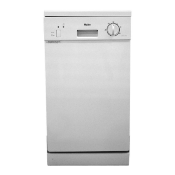 Haier DW9-AFM Mode D'emploi