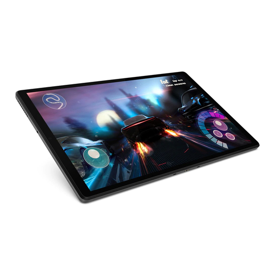 Lenovo Tab M10 FHD Rel Guide De L'utilisateur