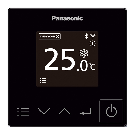 Panasonic CZ-RTC6BLW Instructions D'installation