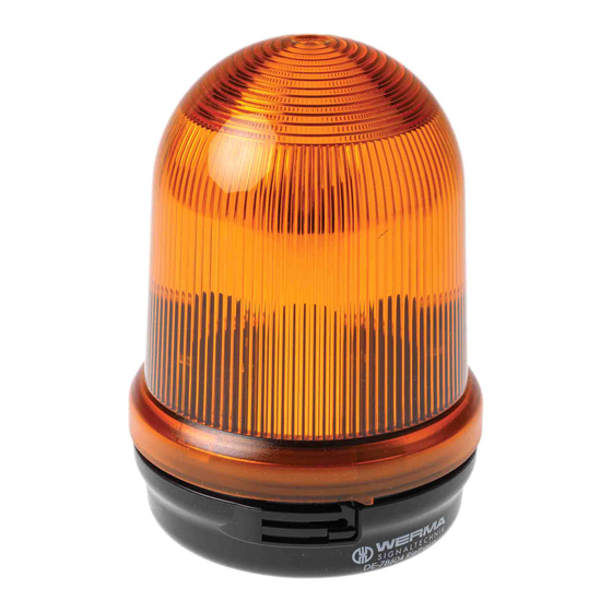 WERMA Signaltechnik 826 Mode D'emploi