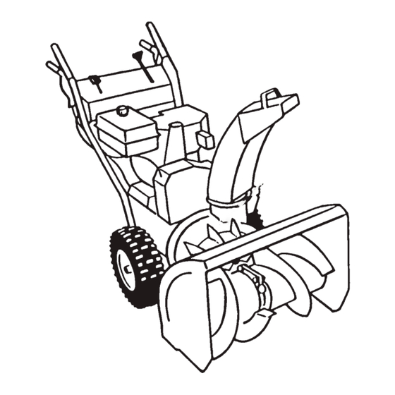 Toro 622 Power Throw Manuel De L'utilisateur