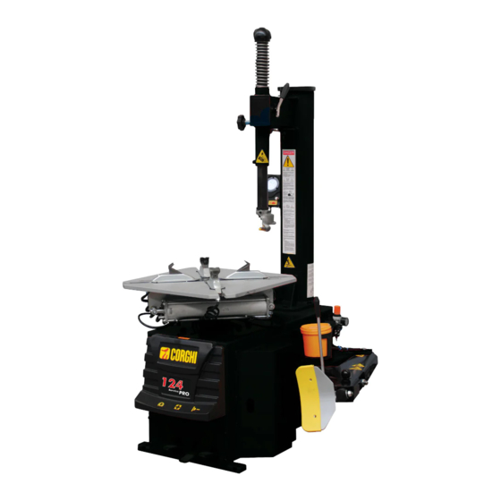 Corghi ProLine 124 Manuel D'utilisation
