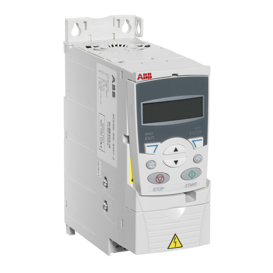 ABB ACS355 Guide D'installation Et De Mise En Route