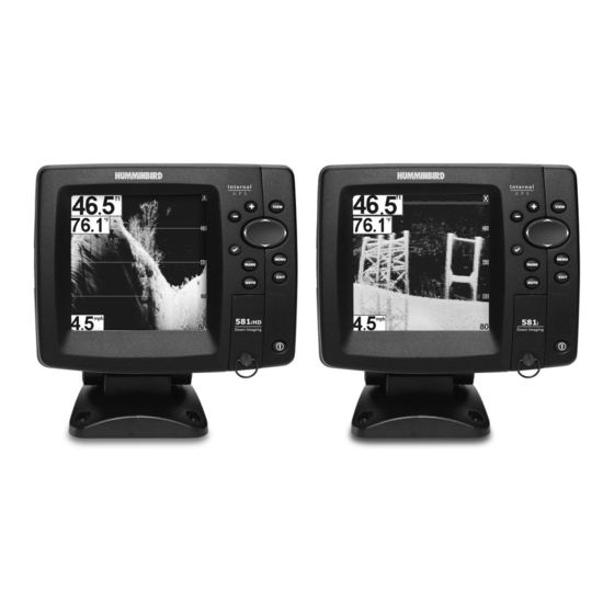 Humminbird 581i DI Combo Manuels